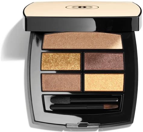 chanel les beiges healthy glow eyeshadow deep|Chanel Les Beiges eyeshadow palette.